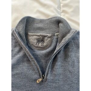 Raffi Men's Extra Fine Merino Wool Sweater Size Medium *2 Snags (065)